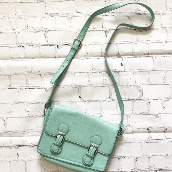 Forever 21 Handbags - Forever 21 Mint Mini Crossbody Purse